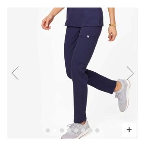 Figs Yola Skinny Scrub Pants in Navy